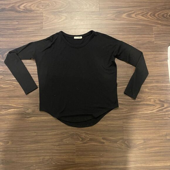 Rag & Bone "The Knit Long Sleeve" in Black - Picture 1 of 3